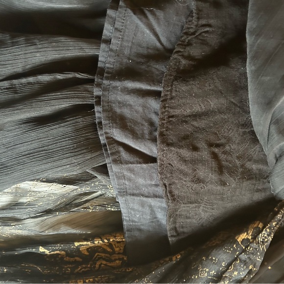 Free People Black Polka Dot Skirt - Picture 7 of 9